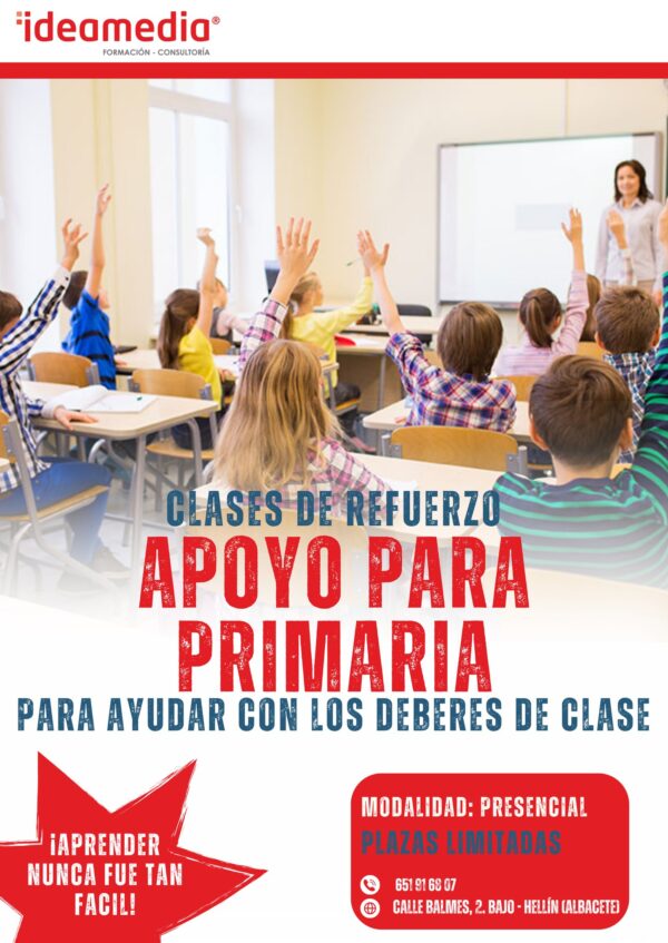 Clases de refuerzo - Apoyo secundaria